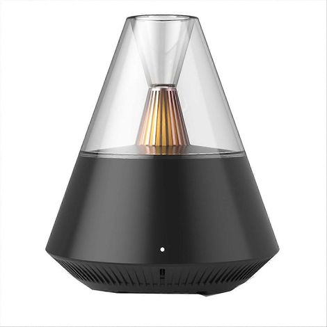 Diffuseur d'huiles essentielles, diffuseur d'arômes au design moderne, noir (1/5)