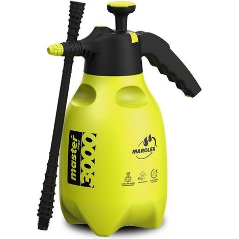 Marolex, pulverizador de mano maestro ergo 3000 con lanza 30 cm de garantía para tanque, para el hogar, invernadero, jardín, jardín (1/3)