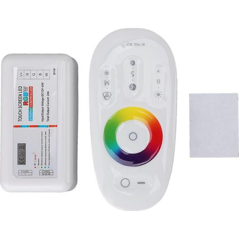 Télécommande RF LED 2,4 GHz sans fil tactile RF pour ruban LED RGB 12-24 V CC (1/5)