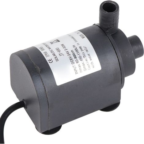 Pompe à Circulation d'eau chaude DC 24V 1100L/H Brushless Solar 7m Lift Pompe à Circulation d'eau chaude DC 24V 1100L/H Brushless Solar 7m Lift (1/5)