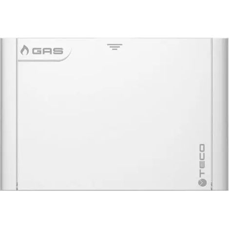 Placca di copertura bianca per collettori gas mono intercettazione tre vie 230x140 mm bianca TECO