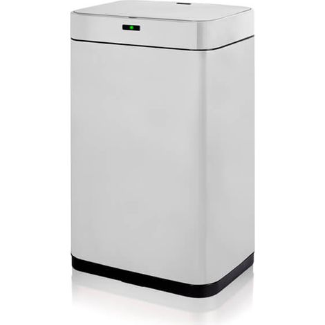Tower 75L Silver Sensor Bin (1/9)