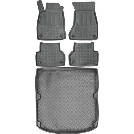 Juego de alfombrillas para coche y maletero para Audi A4 B9 Sedán (2015). (1/5)