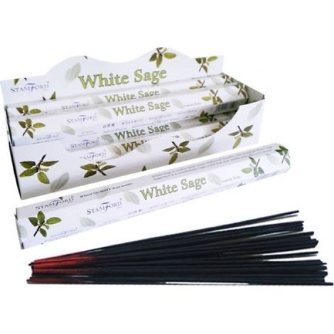 Bâtons d'encens premium sauge blanche- Vendu par 1