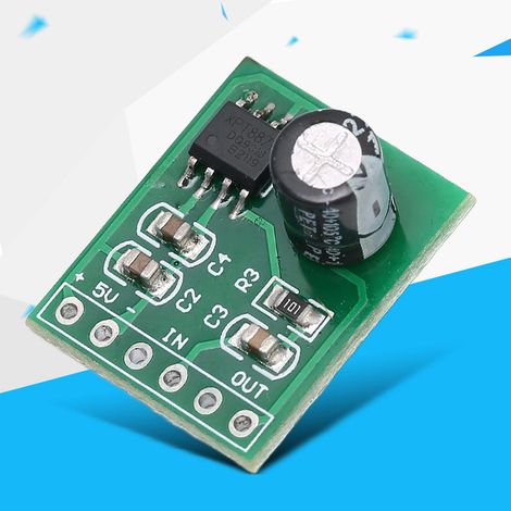 Carte Amplificateur Audio Mini 5V Mono pour Haut-Parleurs - Module Bas Bruit (1/5)