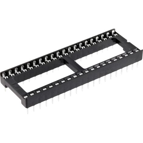 Connfly DS1009-40AT1WS-0B2 Support de circuits intégrés Pas: 2.54 mm Nombre de pôles: 40 1 pc(s) Tub (1/2)