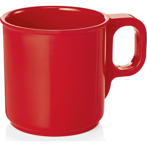 Gobelet mélamine 250 ml Ø 7,5 cm rouge lot de 12 - Was Germany (1/2)
