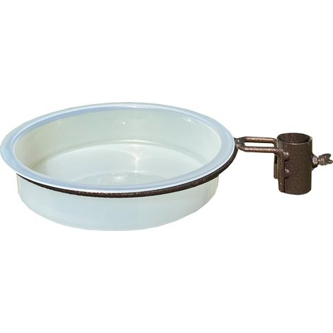 Water Dish & Bird Bath Bracket for Selections Metal Bird Feeding Stations (1/5)