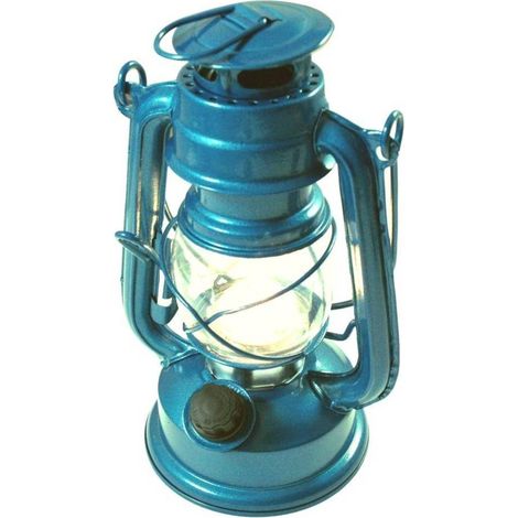 Lampe à Pétrole LED 190 mm 16 LED Caribbean Blue 4xAA - Beast
