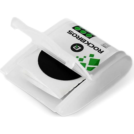 Kit de reparaci贸n con parche adhesivo, de 2,4 cm de di谩metro, para reparar c谩maras de bicicleta. (1/5)