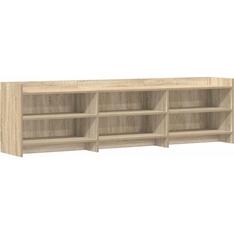 TV-Schränk 168 x 33 x 47 cm Sonoma-Eiche Holzwerkstoff (1/5)
