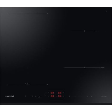 Samsung Piano a Induzione Slim Fit 60cm NZ64B5046GK. Colore del prodotto: Nero, Posizionamento dell'apparecchio: Da incasso, Dimensione della larghezza del piano cottura: 60 cm. Ti... - NZ64B5046GK/U1