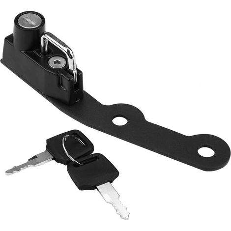 Antivol de casque de moto Yoidesu, crochet de verrouillage de casque en alliage d'aluminium avec 2 clés, convient aux MT-09 FZ-09 FJ-09 XSR900. (1/5)