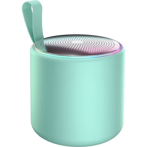 Geeignet für Bluetooth-Lautsprecher – Mini-Tischlautsprecher, verstärkter Bass, Hi-Fi-Klangqualität, elegantes Design, blau.