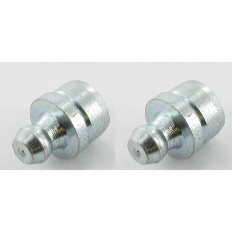 2x graisseur à frapper M10 angle 180 ° embout graissage pompe à graisse manuelle hydraulique tracteur engin agricole tractopelle