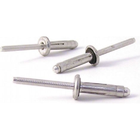 RIVETTI ALLUMINIO mm.5,2x20mm. S-TREBOL