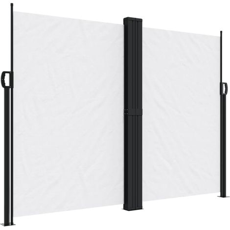 Maison Exclusive - Tenda da Sole Laterale Retrattile Bianco 180x1000 cm
