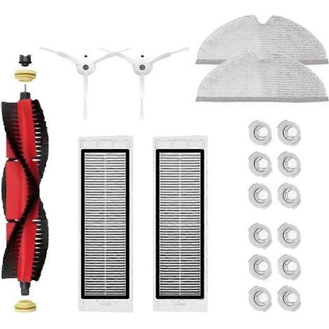 Filtre HEPA, brosse latérale principale, pièces de rechange pour aspirateur robot Xiaomi Mijia 1s MI et accessoires Roborock S50 et S5 Max (1/5)