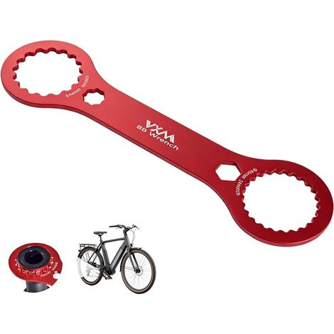 Clé Centerlock Shimano, Outil de Pédalier, Clé pour Vélo, Outil Centerlock pour Disques de Frein BB44 BB46, Compatible avec DUB TL-FC32 TL-FC25 TL-FC24 (1/5)