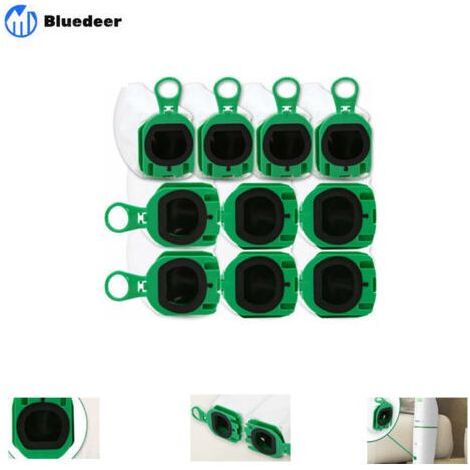 Lot de 10 Sacs D'aspirateur pour Vorwerk Kobold VB100 VB 100 FP100 FP 100 Sacs Filtrants de Qualité Supérieure pour Aspirateur Sans Filtre Kobold VB100 (1/5)