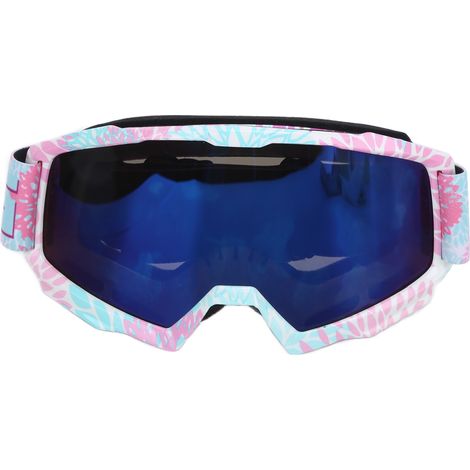 Lunettes de moto sport UV résistantes au vent, avec bande élastique ajustable, pour conduite extérieure (1/5)