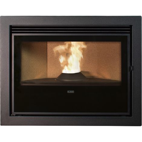 BRICOSOL ESTUFA DE PELLET KLOVER MODELO MONO 1000 AIR NEGRO (1/4)