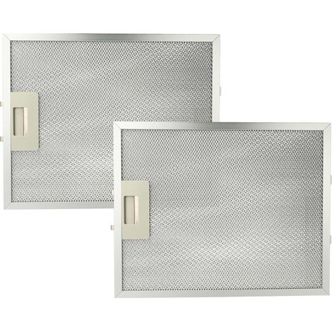 vhbw 2x Filter Metal Grease Filter Replacement for Gorenje 127036 for Extractor Fan - 32 x 25.9 x 0.85 cm metal