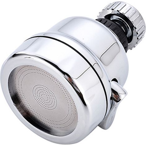 Bec anti-éclaboussures réglable – 3 fonctions – Chrome – Pour robinet de cuisine (1/4)