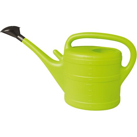 Geli – Arrosoir COLOURS 10 litres avec support pour pomme – Vert menthe, plastique