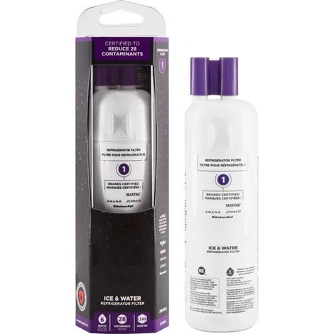 Filtre à eau de remplacement pour réfrigérateur LVxin, compatible avec EDR1RXD1, W10295370A (1/4)