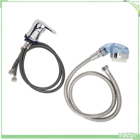 Robinet de bol de shampoing - FAFEICY - 31,5 pouces - Alliage de zinc - Valve en céramique - Finition polie (1/5)