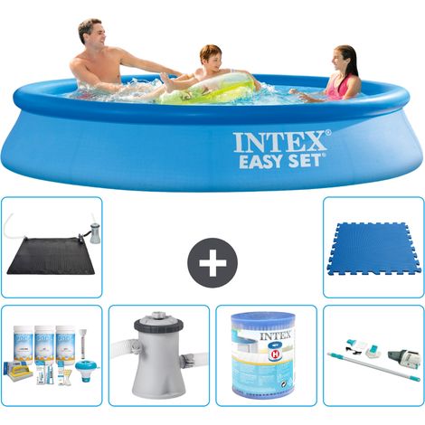 Intex Piscine Easy Set Ronde - 305x61 cm - 7-pièces S30485 (1/5)