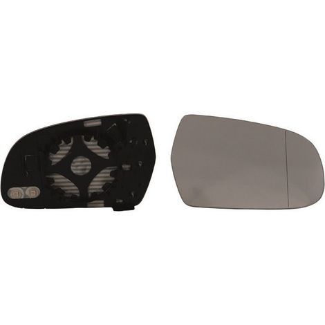 Verre de rétroviseur droit convexe chauffant Audi A4 4 B8 2009-2015