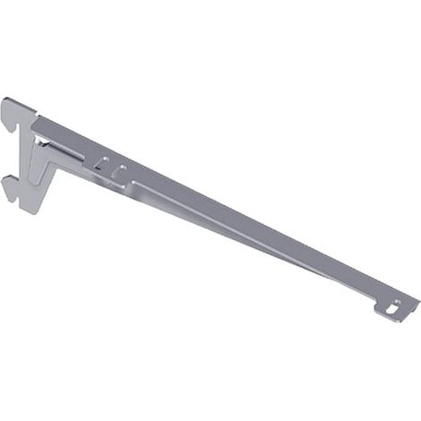 ELEMENT SYSTEM Support d'étagère 10300 L.280mm p.Support 55kg STA blanc - 10300-00033