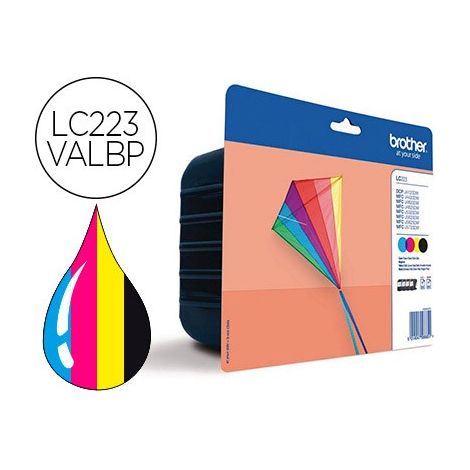Cartouches BROTHER LC-223 Multipack