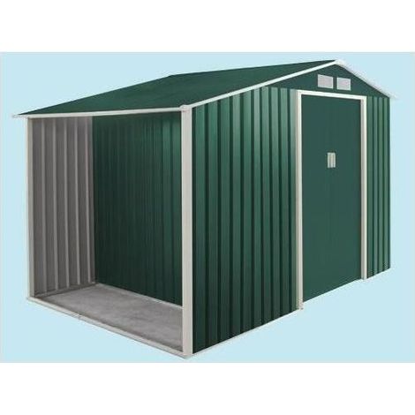 GARDEN COTTAGE METALGREEN C/LEGNAIA 4B L278XP127XH195 CM (1/7)