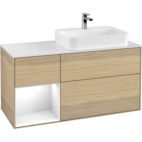 Villeroy & Boch F391GFPC Meuble sous-lavabo Finion F39