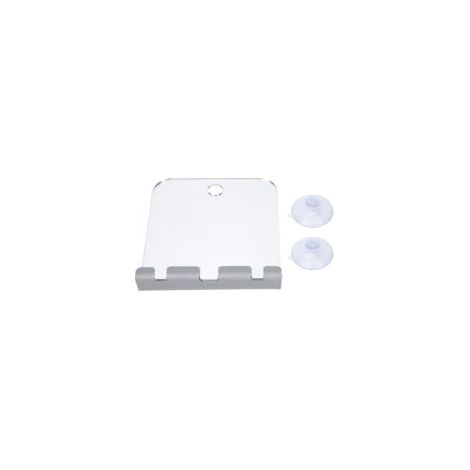 Miroir de Salle de Bain Antibuée Carré - EINNENFFER - Miroir Incassable avec Crochet pour Rasoir, Idéal pour Raser, Se Laver le Visage et Brosser les Dents, Pratique et Durable pour Votre Salle de Bai