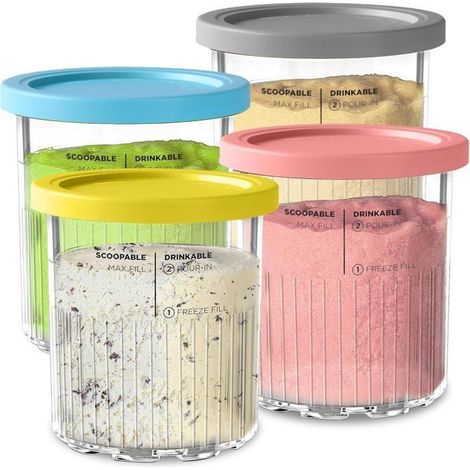 Vaschette per gelato - Ninja - NC501/NC500 - 6 pezzi - 680 ml - Senza BPA (1/5)