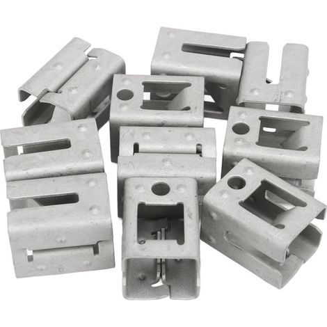 Crochet de fixation pour panneau solaire SPRINTER série Alpha Zinc-Aluminium 10 pièces - Support PV sans outils et à montage rapide pour centrale terrestre (1/5)