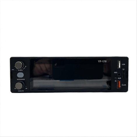 Autoradio 1 DIN MP3 stéréo FM avec entrée AUX et Bluetooth (1/5)