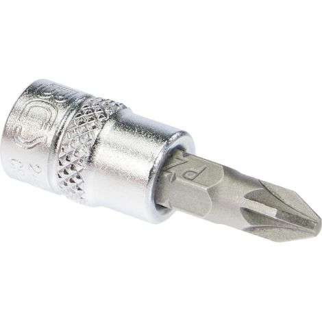 BGS Inserto con attacco quadro interno 6,3 mm (1/4") a croce PZ2 - 2491 (1/3)