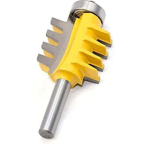 Fraise à Rainurer 8mm, Rainureuse Bois, Fraises à Rainurer pour Défonceuse, Fraise à Bois pour Panneaux de Densité, Bois Massif, MDF, Fraise à rainurer droit Fraises à rainurer pour défonceuse (1/4)