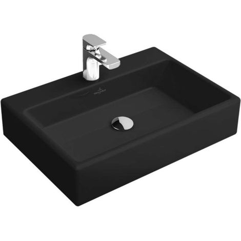 Memento, Lavabi sospesi, 600 x 420 mm, Rettangolare, per rubinetteria 3 fori, foro centrale per rubinetteria traforato, senza troppopieno, I modelli senza troppopieno devono essere dotati di piletta n (1/3)