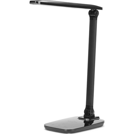 Lampe de bureau multifonctionnelle LED Montis MT042-BK Noir/Noir, lampe de table 5,7 W (1/4)