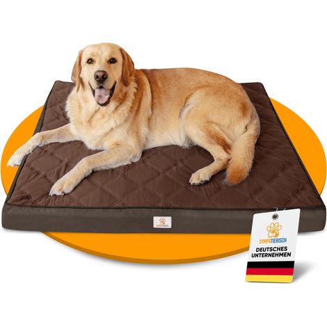 Lit orthopédique pour chien, imperméable, tapis préféré, coussin antidérapant, panier pour chien, housse lavable, petits à grands chiens, 110 x (1/5)