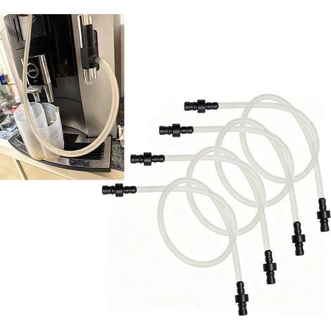 Tuyau de remplacement transparent pour machine à café, kit d'outils pour mousseur à lait, compatible avec les appareils Jura (1/5)