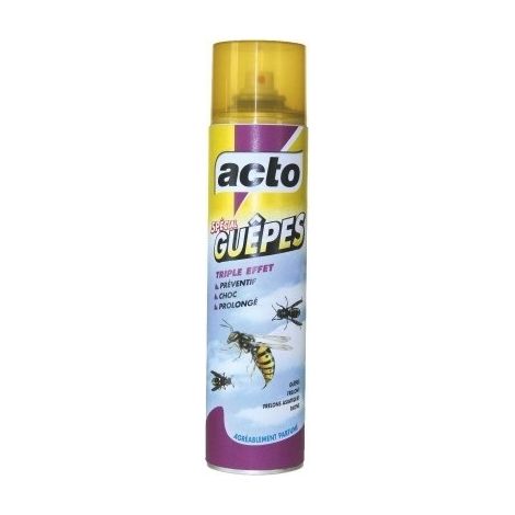 Traitement Anti-Frelons et Guêpes 400ml Acto Haute Efficacité