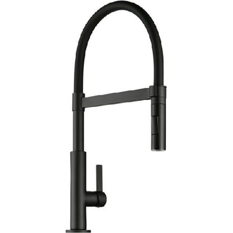 Naber LINEA Küchenarmatur Drive 6, schwarz matt, Hochdruck (1/3)