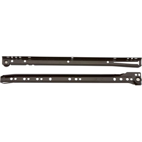 BL GUIDA PER CASSETTI 50 CM MARRONE 2 PZ